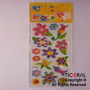 STICKER FLORES HS5406-6 x 12